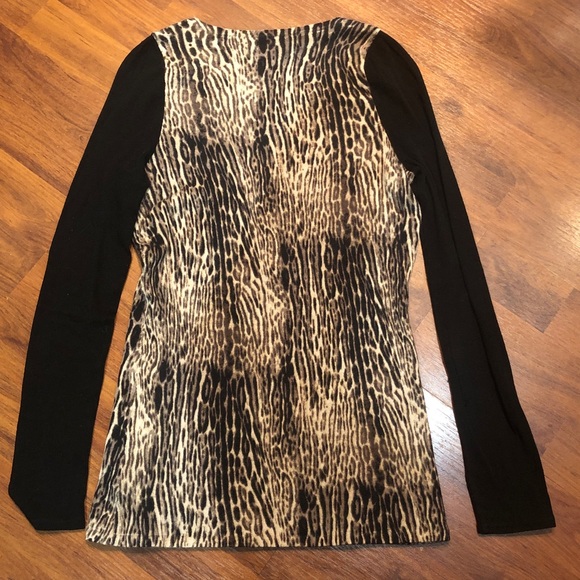 Neiman Marcus The Cashmere Collection Long Sleeve Tee. Size XS. 100% cashmere - Picture 6 of 6